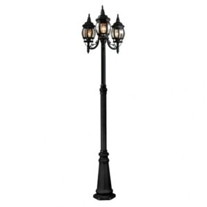 ARTCRAFT LIGHTING Classico Outdoor Post Light AC8099BK Montreal