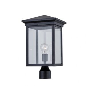 ARTCRAFT LIGHTING Gable Outdoor Post Light AC8463BK Vancouver