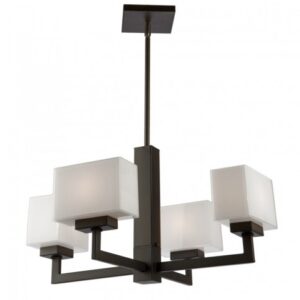 ARTCRAFT LIGHTING Cube Light Chandelier SC13184OB Montreal