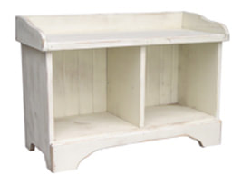 Sprinwater 262 Rustic Two Cube Cubby Bench