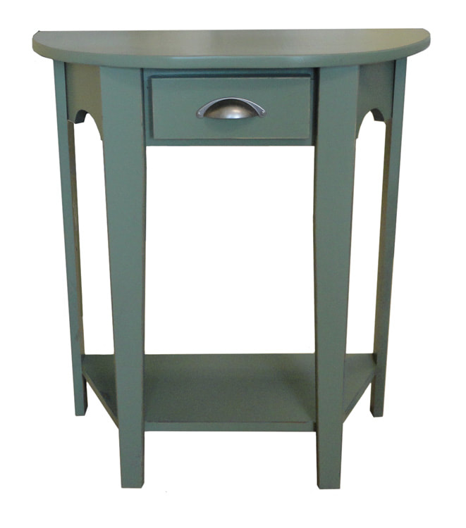 SPRINGWATER WOODCRAFT Demi Lune Table 290 Windsor