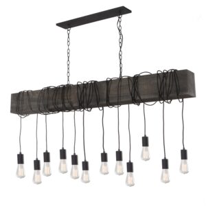 ARTCRAFT LIGHTING Farmhouse Island Light AC11502BK Toronto