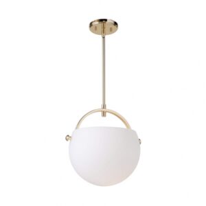 ARTCRAFT LIGHTING SINGLE OPAL GLASS SINGLE PENDANT AC10080PB Mississauga