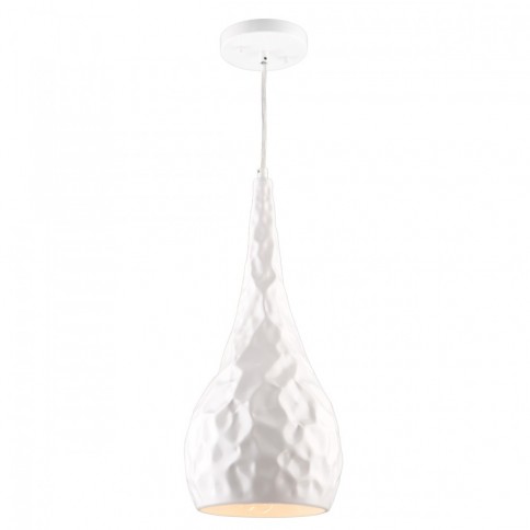 ARTCRAFT LIGHTING Forged Metal Pendant AC10741WH Brampton
