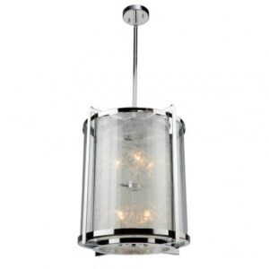 ARTCRAFT LIGHTING Crackled Ice Chandelier AC10802CH Collingwood