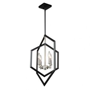 ARTCRAFT LIGHTING PRESTON 4 LIGHT CHANDELIER AC10994NB Edmonton