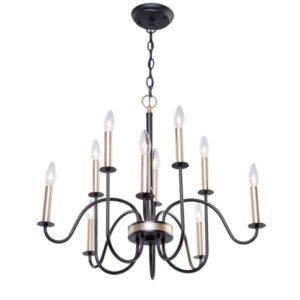 ARTCRAFT LIGHTING Braemar Chandelier AC11328VB Burlington