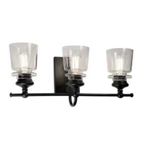 ARTCRAFT LIGHTING CASTARA 3 LIGHT WALL MOUNT AC11593BK Ottawa
