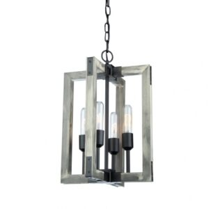 ARTCRAFT LIGHTING GATEHOUSE 4 LIGHT CHANDELIER AC11654BK Halifax
