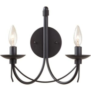 ARTCRAFT LIGHTING Wrought Iron Wall Light AC1482EB Toronto