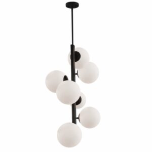 ARTCRAFT LIGHTING Moonglow Chandelier SC13221BK Montreal