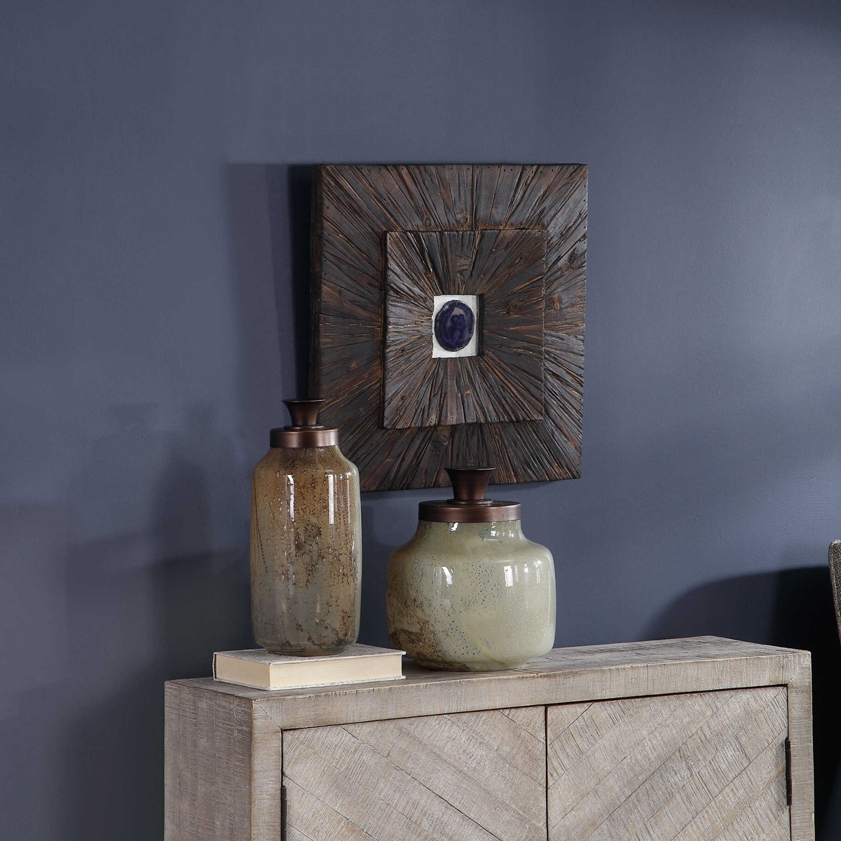 Uttermost Anika Wood Wall Decor 04190 Brampton