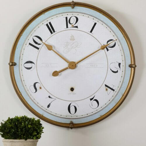 UTTERMOST TORRIANA WALL CLOCK 06091 Halifax