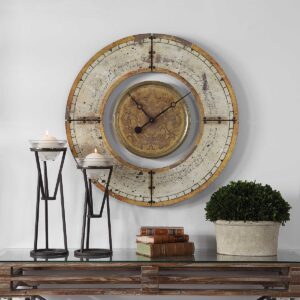 UTTERMOST EZEKIEL WALL CLOCK 06453 Quebec City