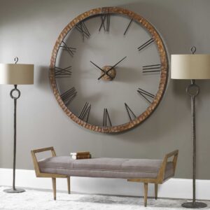UTTERMOST AMARION WALL CLOCK 06655 Collingwood