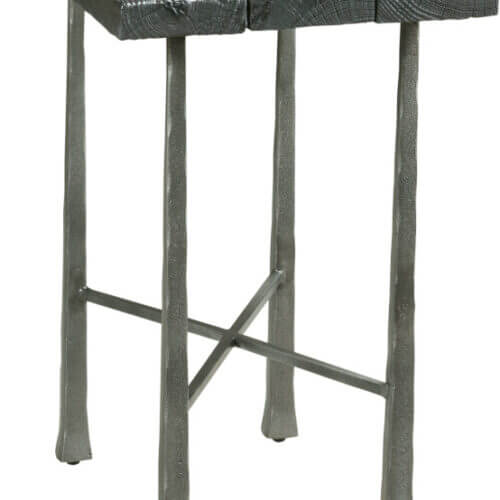 HAMMARY CHARRED WOOD TABLE 090916 Kleinburg