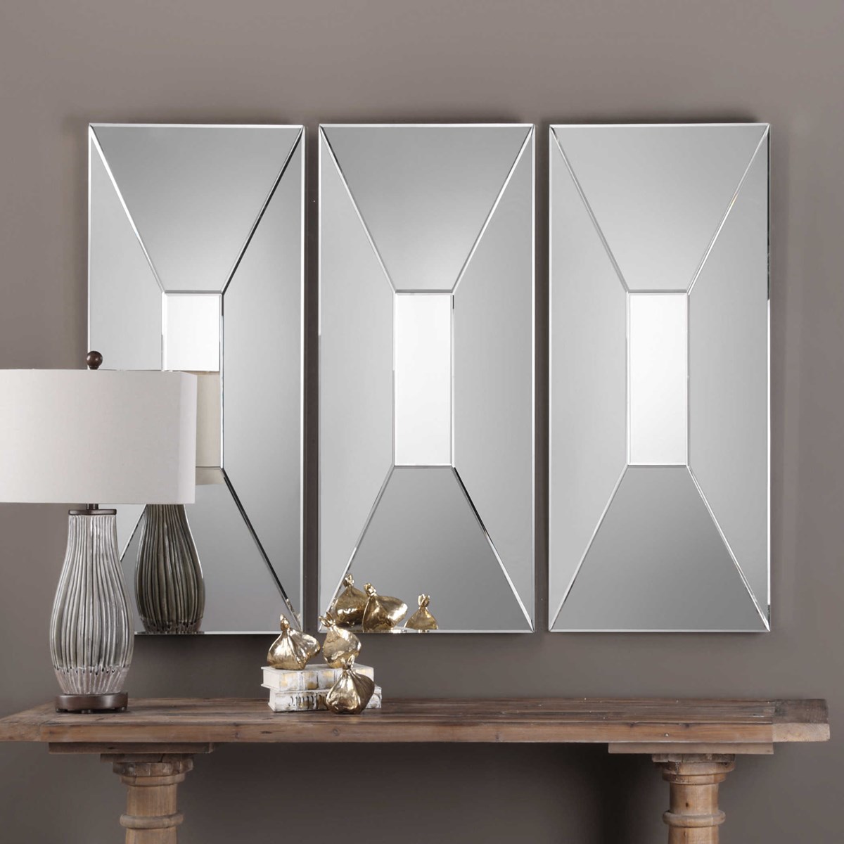 Uttermost Vilaine Modern Geometric Mirror 09154 Collingwood