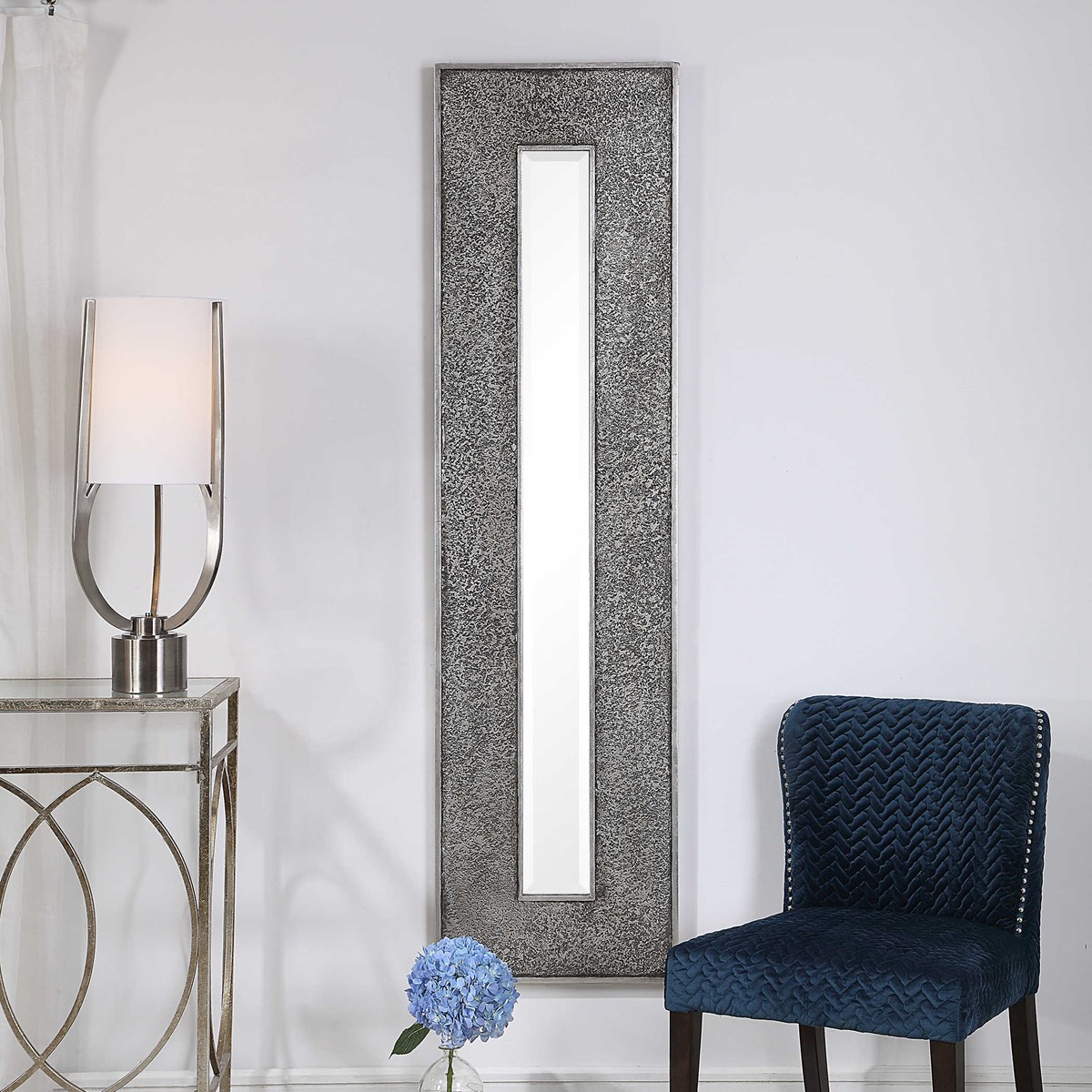 Uttermost Bannon Tall Metallic Mirror 09528 vancouver