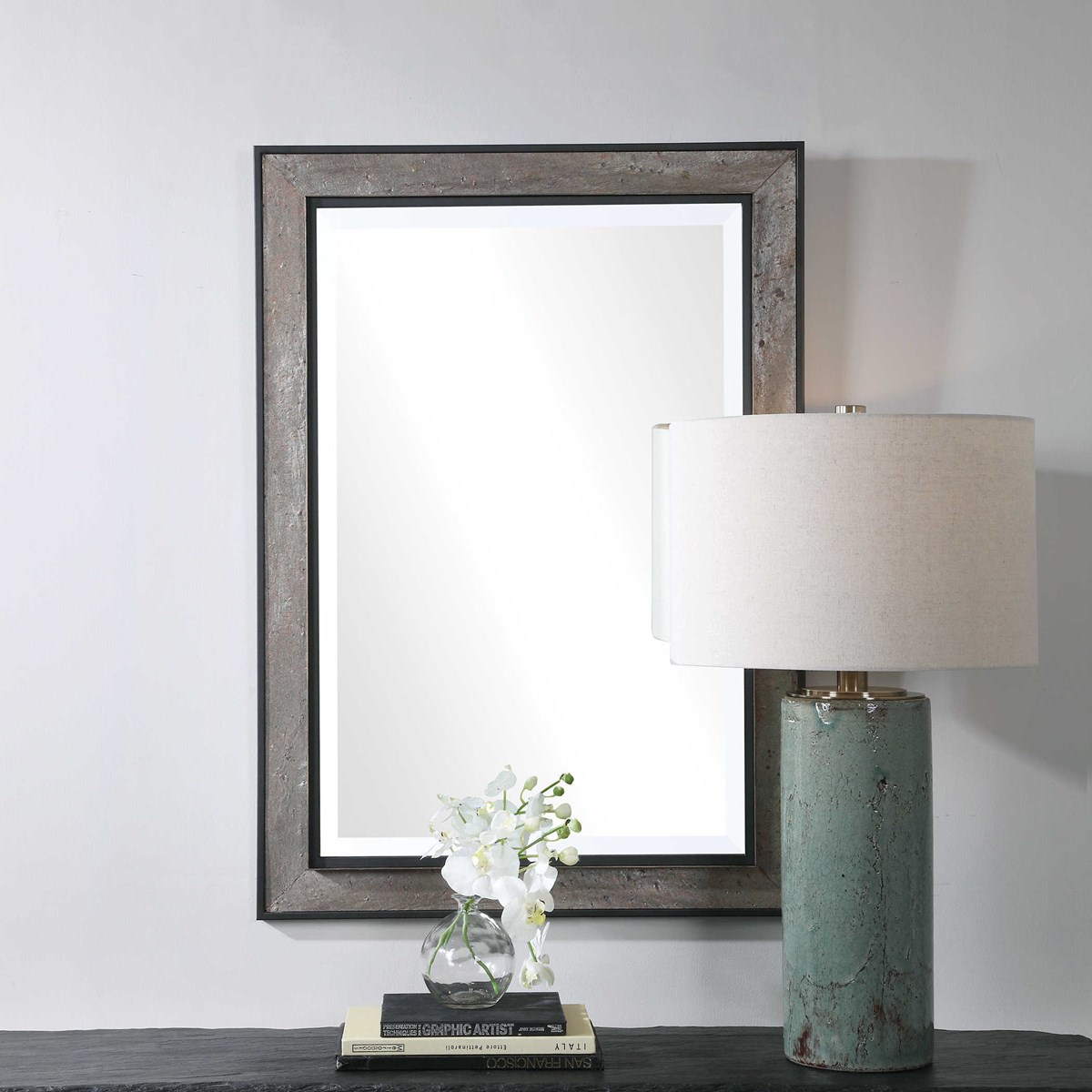 Uttermost Slater Rectangular Mirror 09597 Ottawa