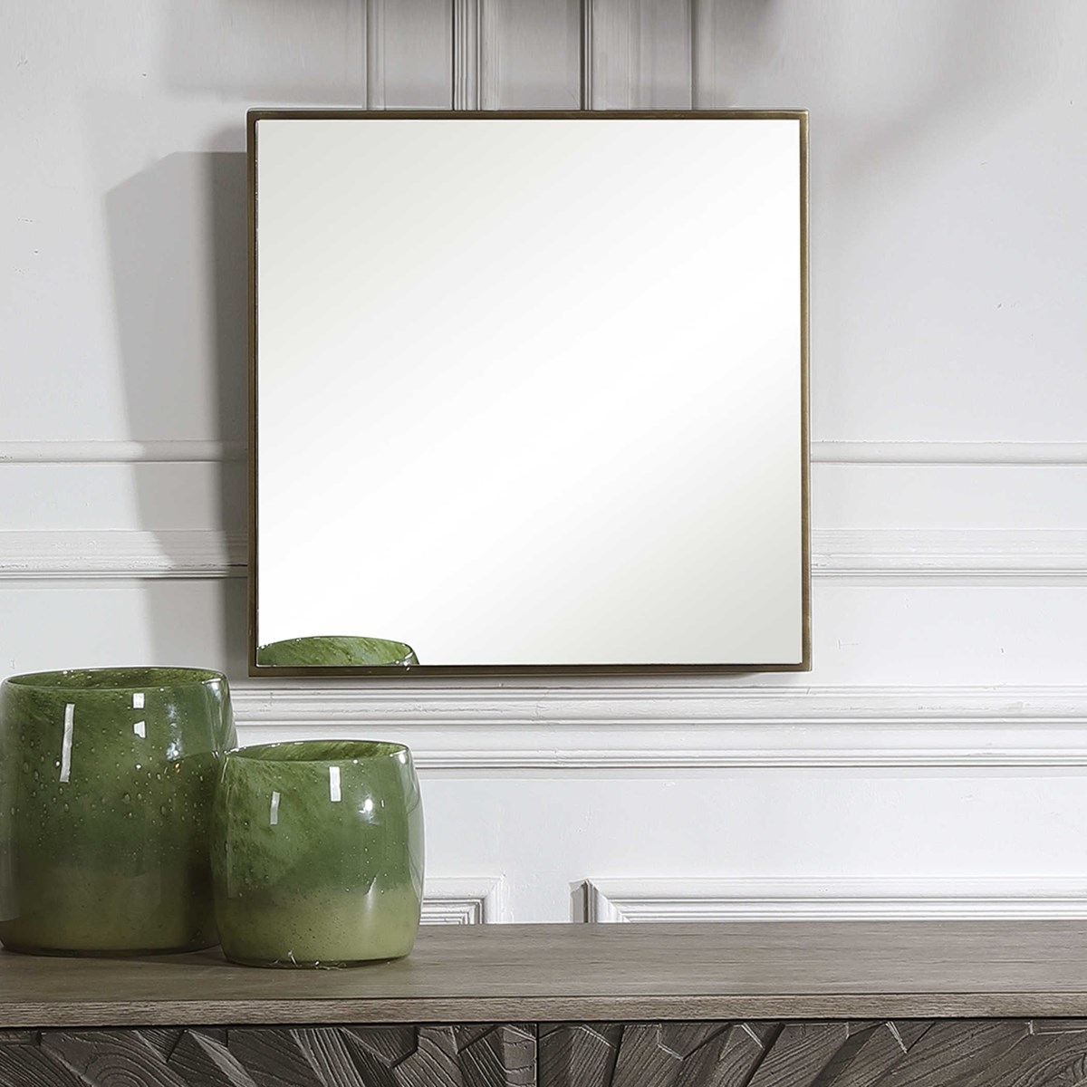 Uttermost Balmoral Modern Square Mirror 09686 montreal
