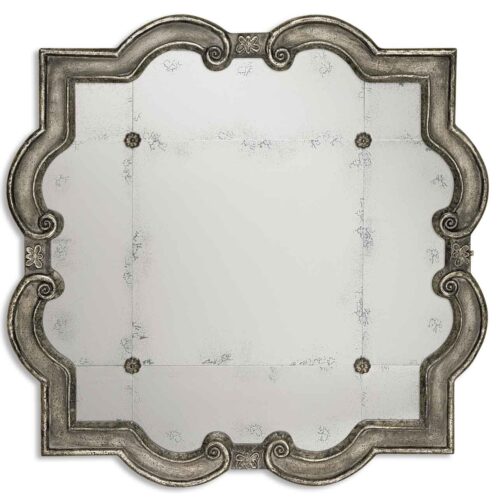 Uttermost Prisca Distressed Silver Mirror Small 12597 P edmonton