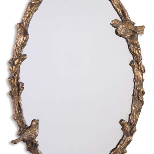Uttermost Paza Oval Vine Gold Mirror 13575 P mississauga