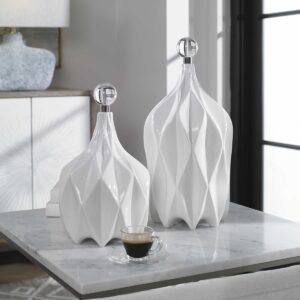 uttermost klara white bottles 17868 montreal