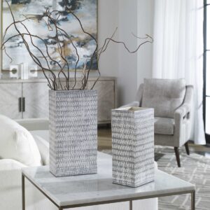 Uttermost Nomad Rectangular Vases S/2 17878 edmonton