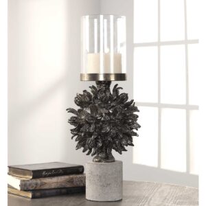 Uttermost Autograph Tree Antique Bronze Candleholder 18602 halifax