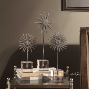 Uttermost Sunflower Starfish Sculptures S/3 18618 regina