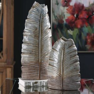 Uttermost Invano Leaf Vases S/2 18741 toronto
