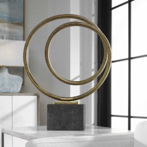 Uttermost Oja Gold Sculpture 18771 vancouver