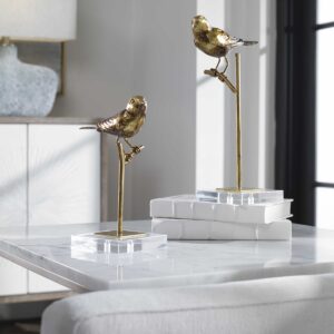 Uttermost Passerines Bird Sculptures S/2 18898 regina