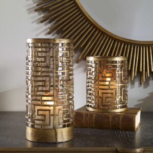 Uttermost Ruhi Hurricane Candleholders S/2 18953 montreal