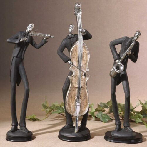 Uttermost Musicians Decorative Figurines Set/3 19061 vancouver