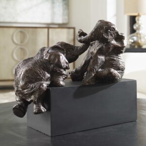 Uttermost Playful Pachyderms Bronze Figurines 19473 quebec city
