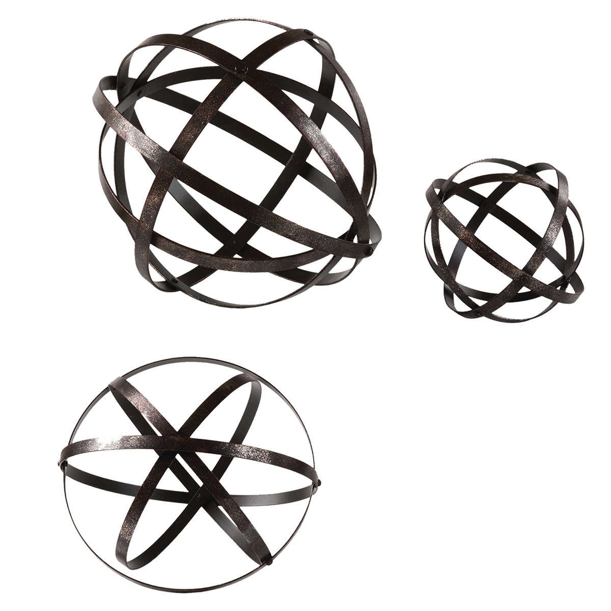 Uttermost Stetson Bronze Spheres S/3 19975 montreal