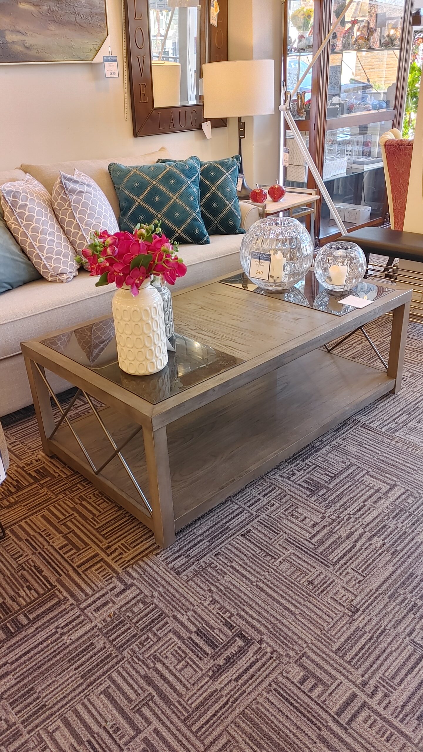 HAMMARY RECTANGULAR COFFEE TABLE 042910 alliston