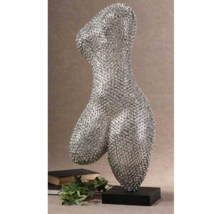 Uttermost Hera Nickel Plated Sculpture 20309 collingwood