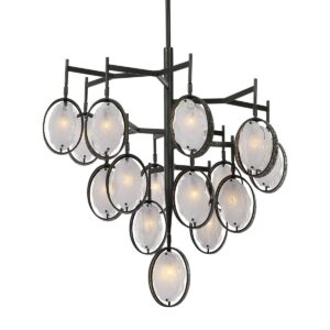 Uttermost Maxin 15 Light Large Bronze Chandelier 21344
