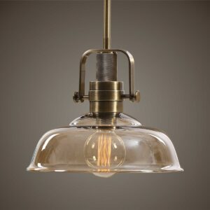 Uttermost Kinnard 1 Light Industrial Pendant 21539 calgary