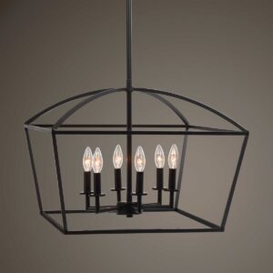Uttermost Clayton 6 Light Lantern Pendant 21550 winnipeg