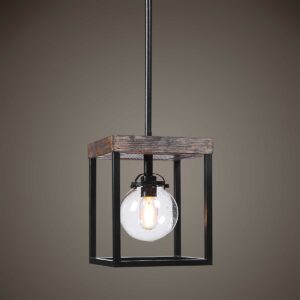 Uttermost Pearsall 1 Light Industrial Mini Pendant 22183 vancouver