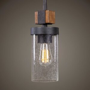 Uttermost Atwood 1 Light Industrial Mini Pendant 22195