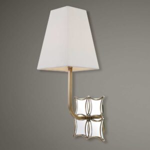 Uttermost Theodora Brass 1 Light Sconce 22543 kleinburg