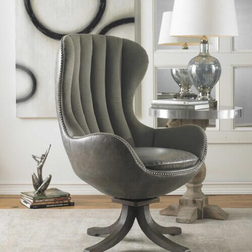 Uttermost Linford Swivel Chair 23121