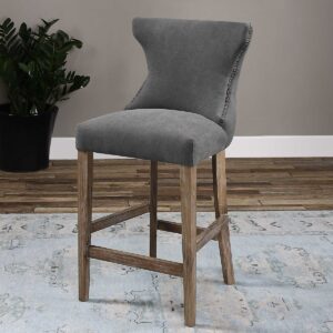 Uttermost Gamlin Gray Counter Stool 23244 calgary