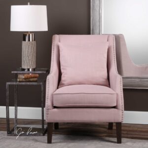 Uttermost Arieat Pink Armchair 23370 winnipeg