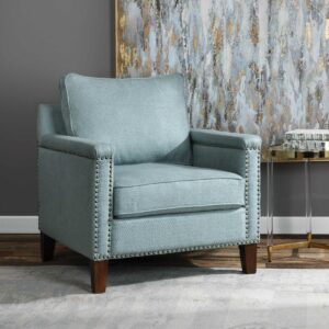 Uttermost Charlotta Sea Mist Accent Chair 23381 winnipeg
