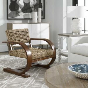 Uttermost Rehema Natural Woven Accent Chair 23483 mississauga